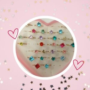 🦄 Bagues enfants réglables (Différents Modèles et Coloris)