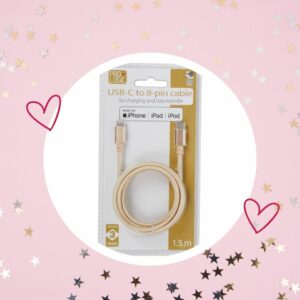 🦄 Câble de charge et de transfert de données USB-C à 8 broches Prologic