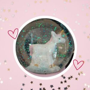🦄 Boule à neige Licorne