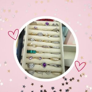 🦄 Bagues Femmes (différents modèles, différentes tailles) - Uniquement en Boutique