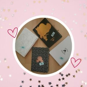🦄 Carnet Disney à Spirales (Cendrillon, Mickey, Minnie, Bambi)