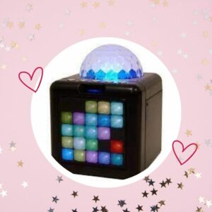 🦄 Station Karaoké avec 2 micros et light