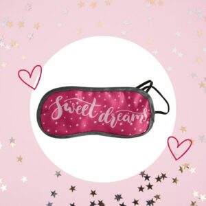 🦄 Masque de nuit avec message (différents modèles) ou motif licorne