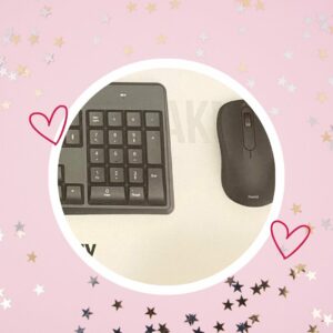 🦄 Clavier Azerty + Souris sans fil "Hama"