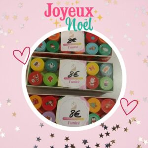 🦄 Lot de 12 TAMPONS encreurs NOEL ! (différents modèles)
