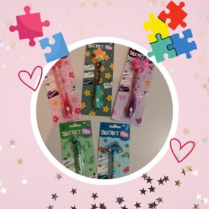 🦄 Stylo MAGIQUE : ENCRE INVISIBLE + LAMPE (différents modèles)