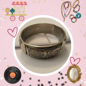 🦄 Bracelet Vintage, fermoir ancien ! Modèle unique !