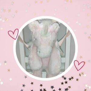 🦄 SAC A DOS LICORNE EN PELUCHE