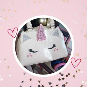 🦄 Sac à main LICORNE blanc !