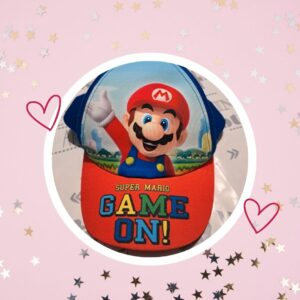 🦄 Casquette "SUPER MARIO" ou "SONIC" (modèle au choix)