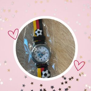 🦄Montre enfant - Thème FOOT (Garçon)