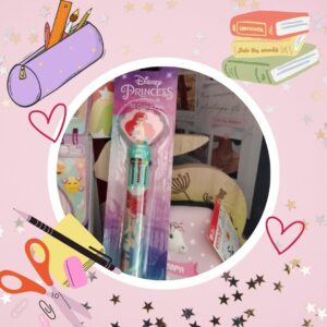 🦄 Stylo Bille Multi-Couleurs DISNEY Petite Sirène