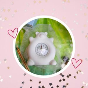 🦄 Kit Créatif pour enfant : Céramique à peindre "Réveil Ours"