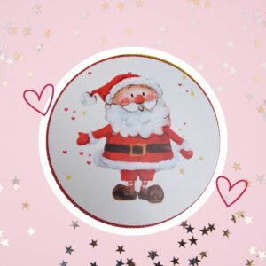 🦄 Boîte Ronde en métal : NOEL