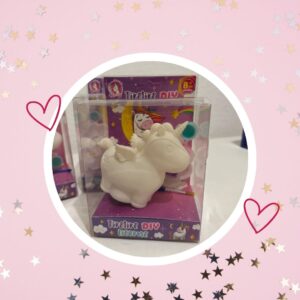 🦄 Kit Créatif pour enfant : TIRELIRE LICORNE DIY à peindre !