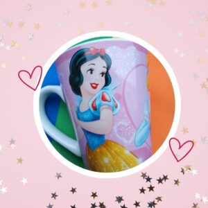 🦄Tasse Princesses Disney mug "Raiponce Cendrillon Blanche neige rose" (OCCASION🏷️)
